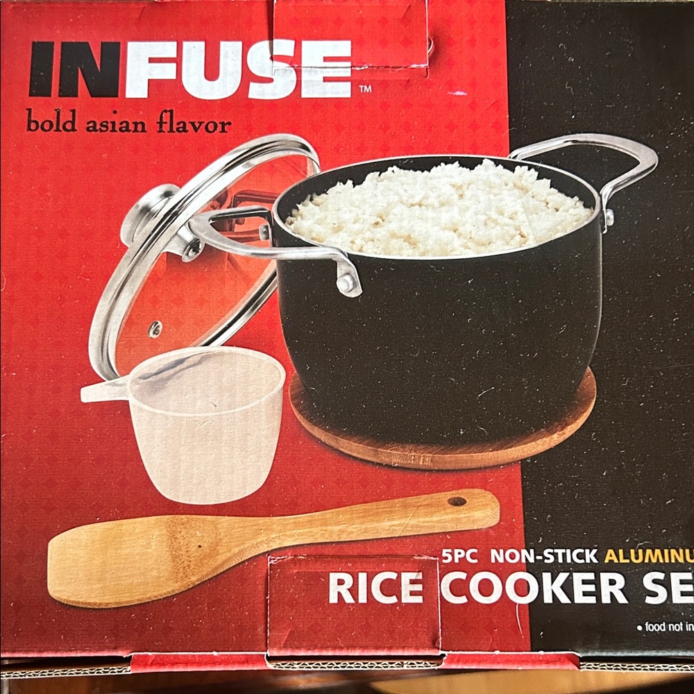 Black Rice Cooker Set